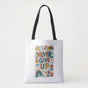 Sac fourre-tout de motivation coloré