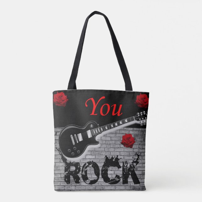 sac fourre-tout de musique rock (Dos)