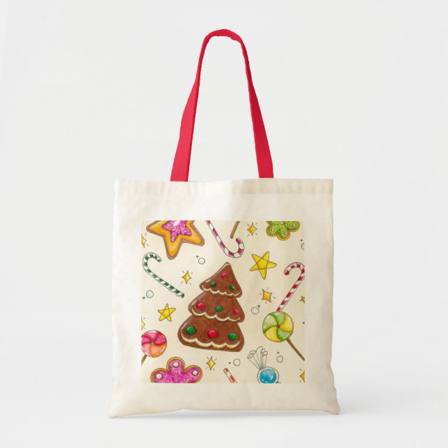 Sac fourre-tout de Noël (Devant)