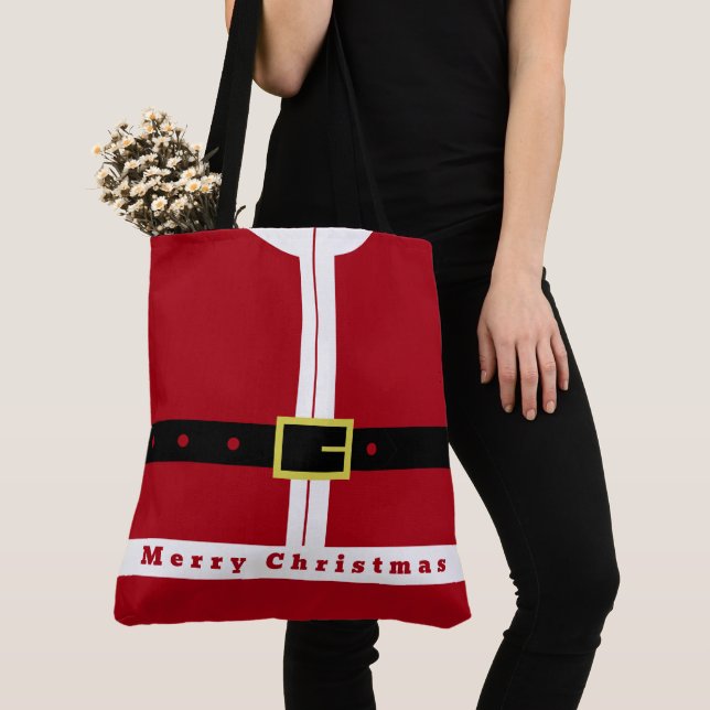 Sac fourre-tout de Noël amusant (De près)