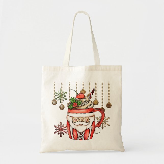 Sac fourre-tout de Noël cosy (Devant)
