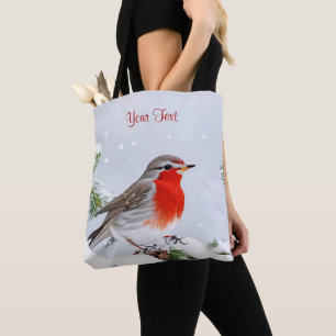 Sac fourre-tout de Noël Red Robin