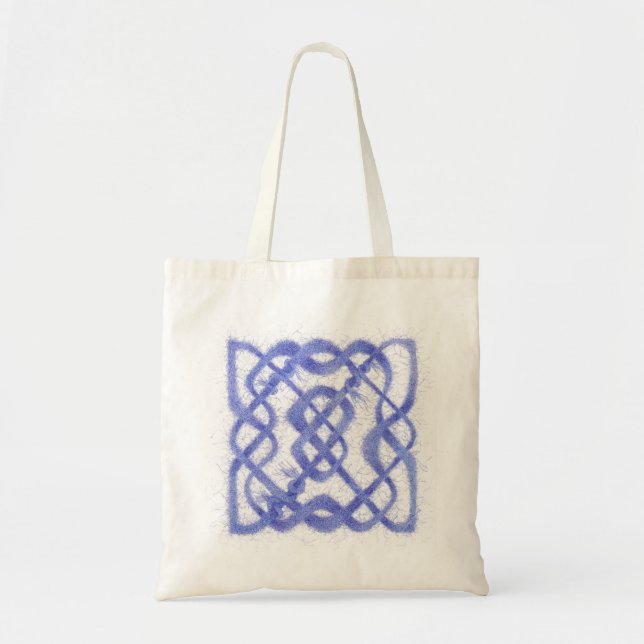 SAC FOURRE-TOUT de noeud CELTIC VIOLET (Devant)