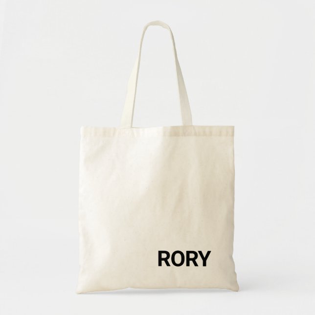 Sac fourre-tout de nom minimal (Devant)