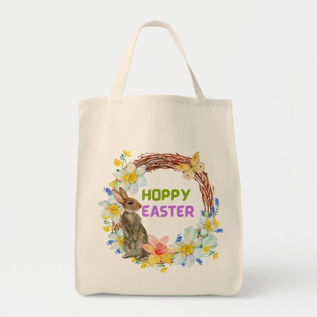 Sac fourre-tout de Pâques Hoppy (Devant)