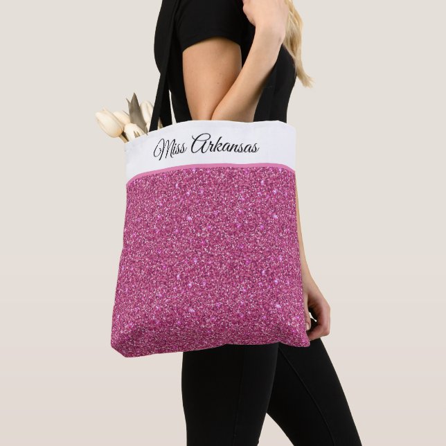 Sac fourre-tout de Parties scintillant de Miss Ame (De près)