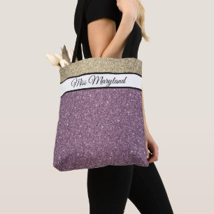 Sac fourre-tout de Parties scintillant de Miss Ame