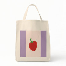 Sac fourre-tout de peinture fraise