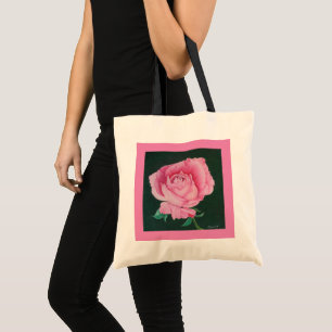 Sac fourre-tout de pétales roses
