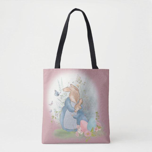 Sac fourre-tout de Peter Rabbit de Pâques (Devant)
