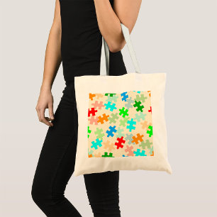 Sac fourre-tout de pièces de puzzle