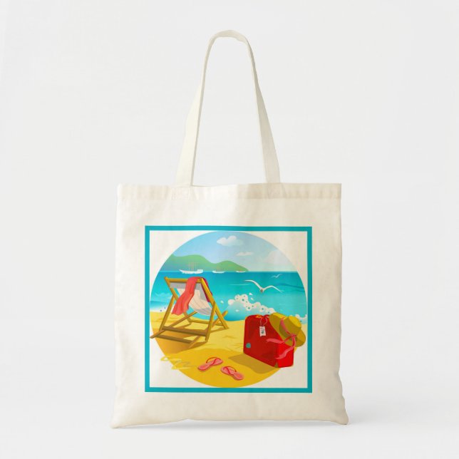 Sac fourre-tout de plage (Devant)