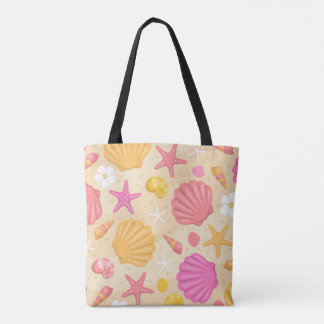 Sac fourre-tout de plage de Seashell