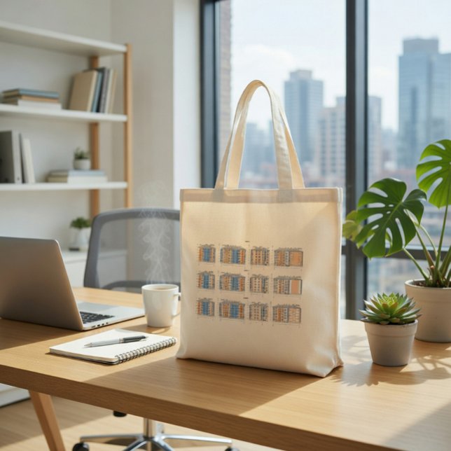 Sac fourre-tout de plan d'architecte (Créateur téléchargé)