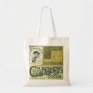 Sac fourre-tout de publicité vintage à Cadbury