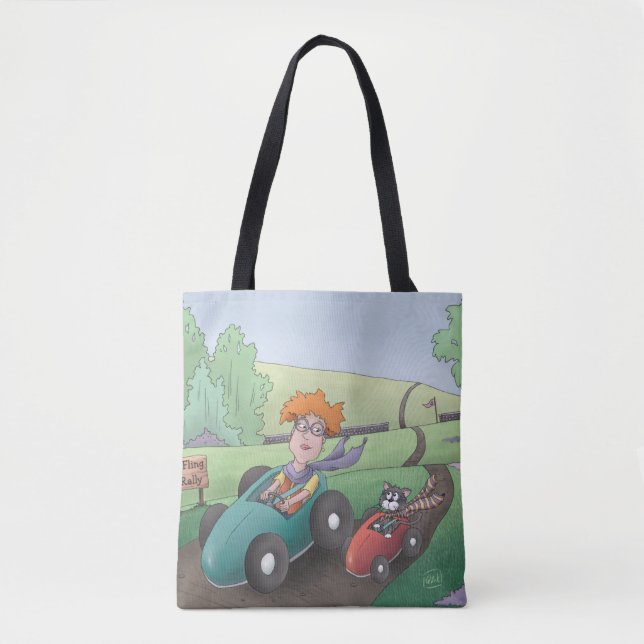 Sac fourre-tout de Rallye de Cat Lady Road (Devant)