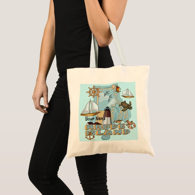 Sac fourre-tout de Rhode Island (Devant (produit))