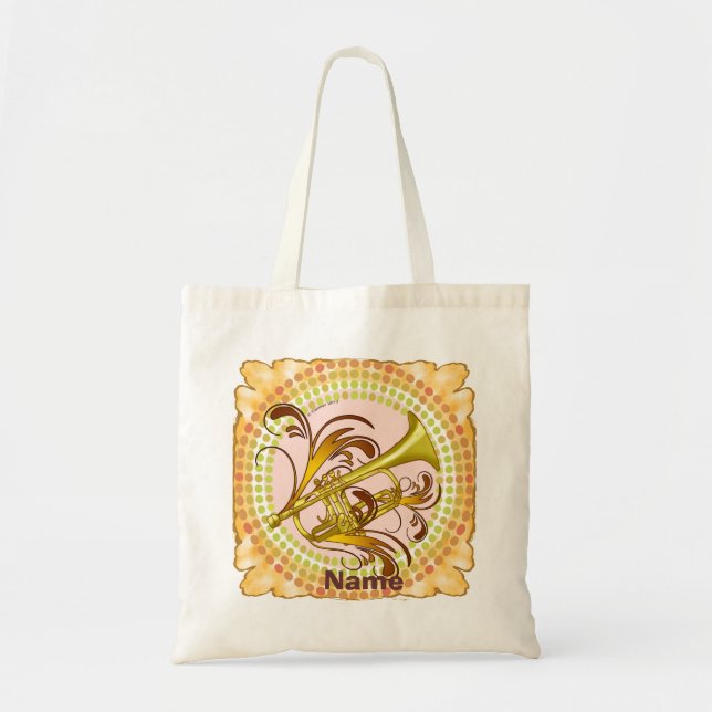 Sac fourre-tout de rythme de trompette (Devant)