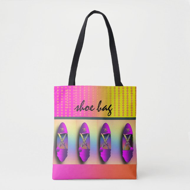 Sac fourre-tout de sac à chaussures mignonne (Devant)