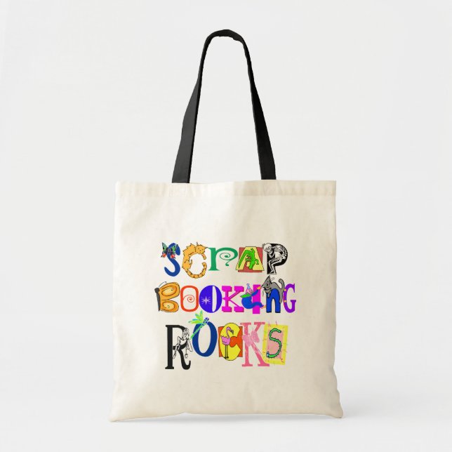 Sac fourre-tout de scrapbooking (Devant)
