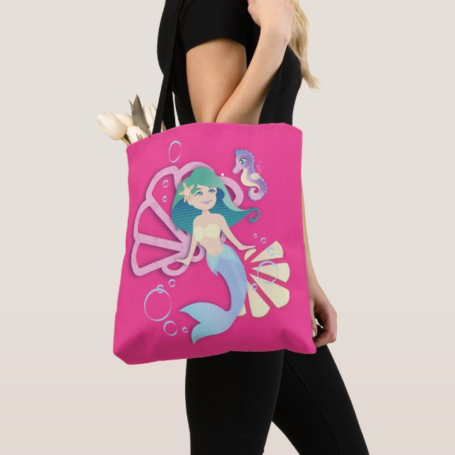 Sac fourre-tout de sirène (De près)