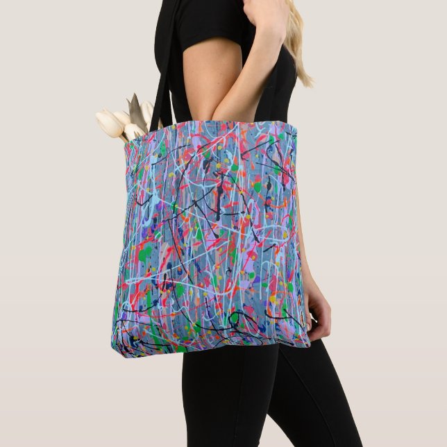 Sac fourre-tout de soeur torsadée (De près)