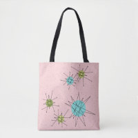 Sac fourre-tout de Starburs atomiques rose
