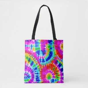 Sac fourre-tout de teinture arc-en-ciel