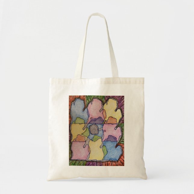 Sac fourre-tout de théorie des couleurs thématique (Devant)