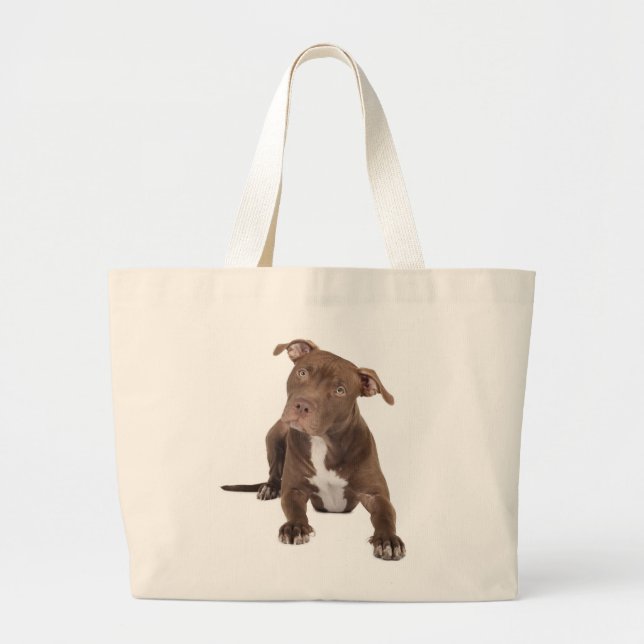 Sac fourre - tout de toile de chien de chien de ch (Devant)