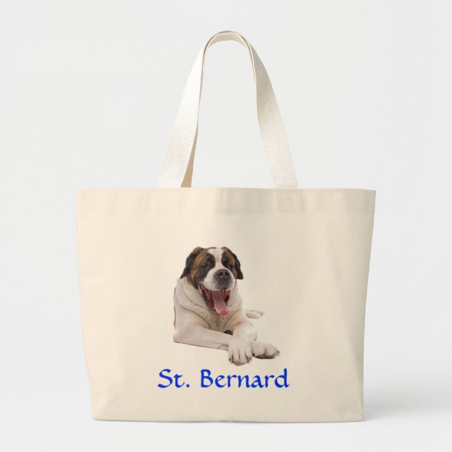 Sac fourre-tout de toile St Bernard Jumbo (Devant)
