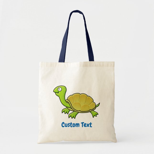 Sac fourre-tout de tortue caricaturale (Devant)