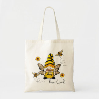 Sac fourre-tout de tournesol Gnome Bee