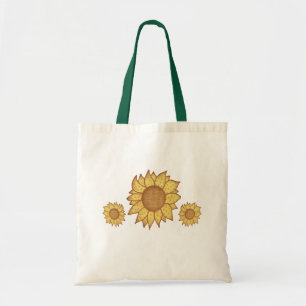 Sac fourre-tout de tournesols