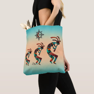 Sac fourre-tout de trois Kokopelli