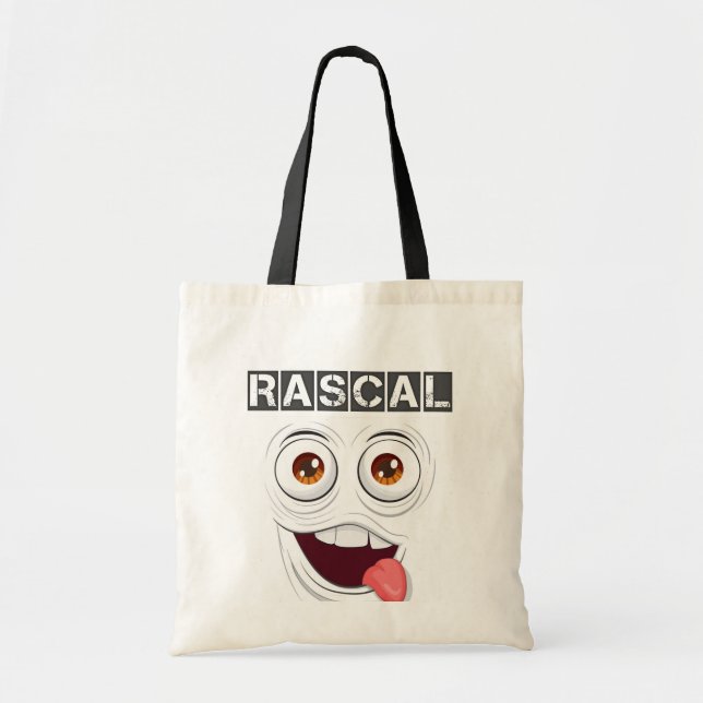 Sac fourre-tout de typographie Rascal Bold - Cheek (Devant)