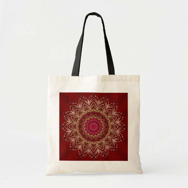 Sac fourre-tout de vacances Red Gold (Devant)