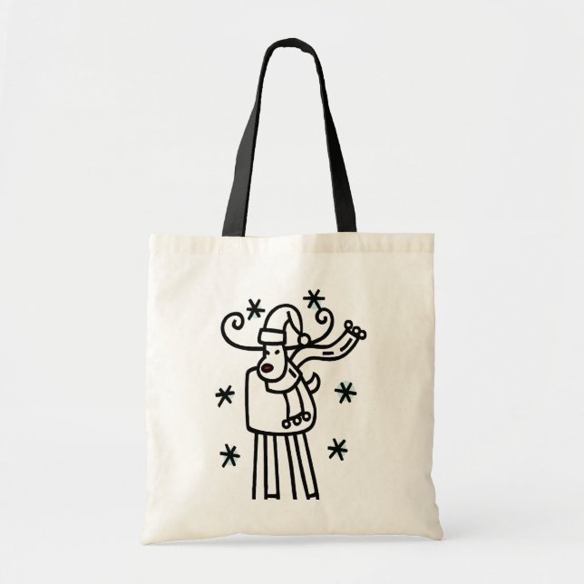 Sac fourre-tout de vacances Reindeer (Devant)