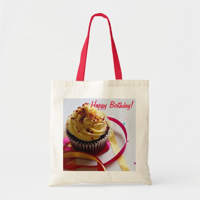 Sac fourre-tout de voeux d'anniversaire (Devant)