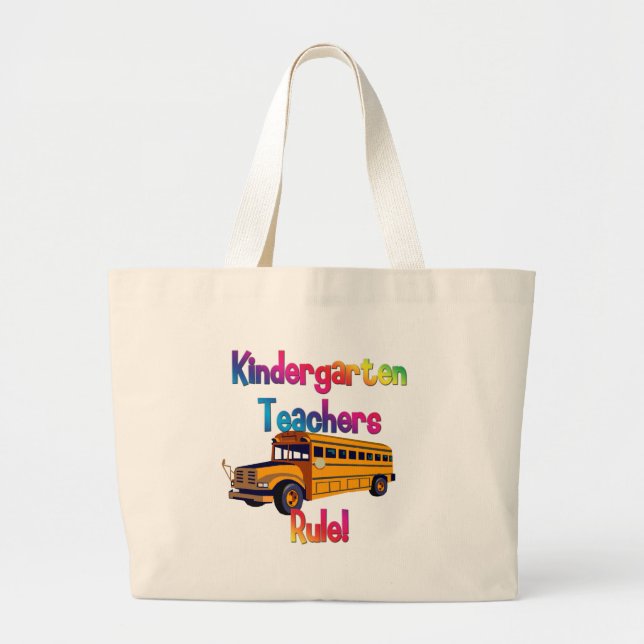 Sac fourre-tout d'enseignant de maternelle (Devant)