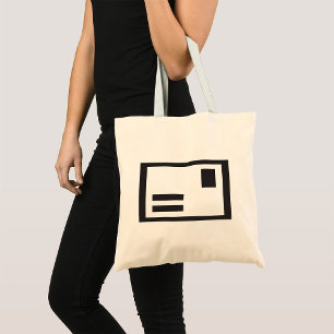 Sac fourre-tout d'enveloppe noire