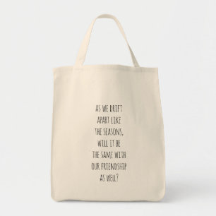 Sac fourre-tout d'épicerie Drift Apart