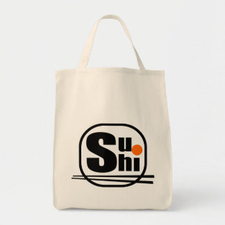 Sac fourre-tout d'épicerie Sushi