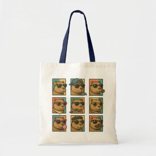 Sac fourre-tout d'équipage Capybara Calm