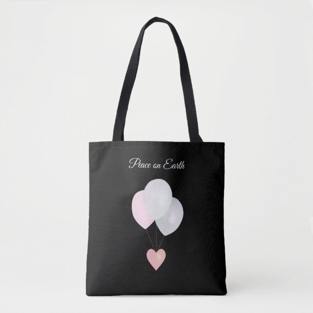Sac fourre-tout des Ballons blancs de la paix (Devant)