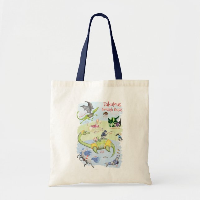 Sac fourre-tout des bêtes écossaises fabuleux (Devant)