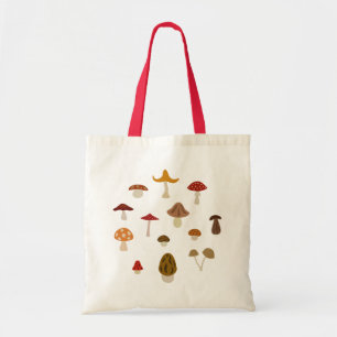 Sac fourre-tout des champignons d'automne (lumièr