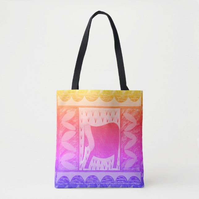 Sac fourre-tout des éléphants kényans (Devant)