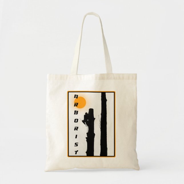Sac fourre-tout des fleuristes : Monteur de silhou (Devant)