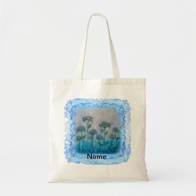 Sac fourre-tout des fleurs de pluie (Devant)